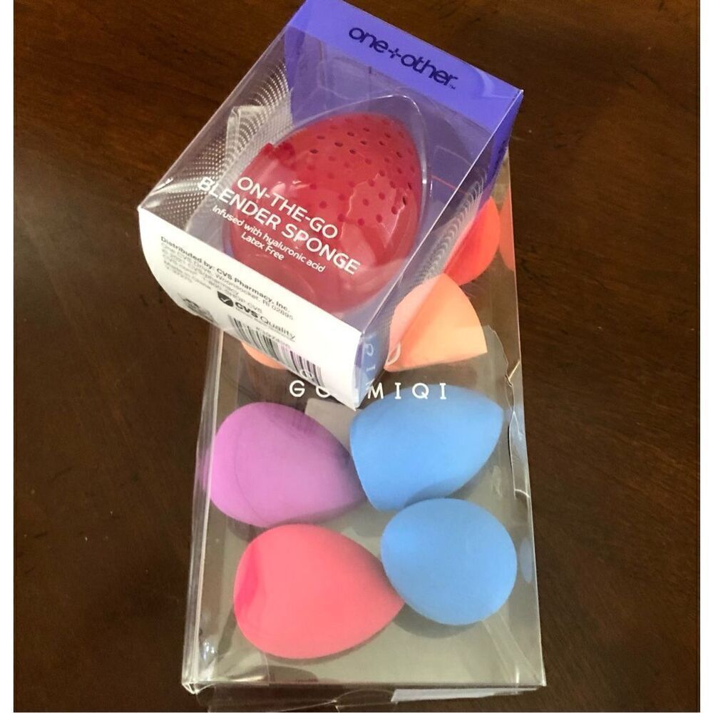 ONE + OTHER & GOUMIQI - NWTIB Bundle of Cosmetic Blender Sponges. 9 Total.